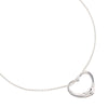 Tiffany & Co. Elsa Peretti Open Heart Pendant Necklace Sterling Silver