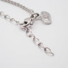 Secondhand Christian Dior CD Logo necklace Silver-Plated