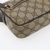 Gucci Front Zip Crossbody GG Canvas