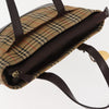 Secondhand Burberry Nova Check Tote Canvas and