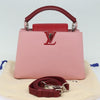 Louis Vuitton Capucines Bag Canvas with Taurillon Leather