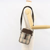 Secondhand Burberry Nova check Shoulder bag Canvas and