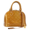 Louis Vuitton Alma Handbag Monogram Vernis