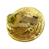 Chanel CC Button Clip-On Earrings Metal