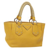 Secondhand Prada Vintage Handbag Yellow Leather Bags
