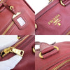 Secondhand Prada Front Zip Convertible Satchel Vitello Daino