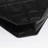 Chanel Vintage Octagon CC Flap Bag Quilted Leather
