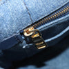 Secondhand Prada Canapa Tote Blue Denim Jeans Bags