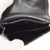 Christian Dior Saddle Wristlet Clutch Leather