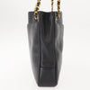 Chanel Vintage CC Chain Tote Caviar