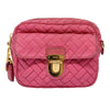 Prada Vintage Shoulder Bag Quilted Tessuto