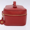 Secondhand Chanel Vintage Timeless Zip Around Vanity Case Caviar
