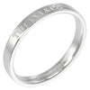 Tiffany & Co. Elsa Peretti Band Ring Platinum