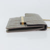 Secondhand Chanel Chocolate Bar Chain Flap Bag Quilted Patent