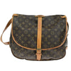 Louis Vuitton Saumur Handbag Monogram Canvas