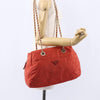Secondhand Prada Chain Shoulder Bag Tessuto
