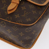 Louis Vuitton Sac Gibeciere Messenger Bag Monogram Canvas