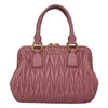 Secondhand Miu Miu Madras Bowler Bag Matelasse