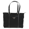 Secondhand Prada Front Pocket Zip Tote Tessuto with