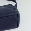 Secondhand Celine Circle logo Navy Leather Bags