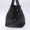 Secondhand Prada Bow Tote Black Leather Bags