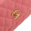 Chanel Coco Top Handle Bag Quilted Caviar