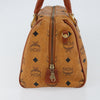 Secondhand MCM Visetos logogramme Handbag Canvas and