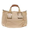 Secondhand Chloe Ethel Tote Beige Leather Bags