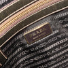 Prada Bowler Bag Canvas with Leather
