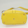 Secondhand Celine Shoulder Bag Yellow Leather Bags