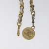 Secondhand Chanel Vintage Logo Chain Belt Metal and