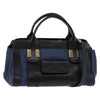 Secondhand Chloe Alice Satchel Navy Leather Bags
