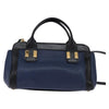 Secondhand Chloe Alice Satchel Navy Leather Bags