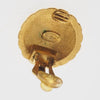 Secondhand Chanel Vintage Round CC Clip-On Earrings