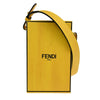 Fendi Logo Vertical Box Crossbody Bag Leather