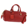 Secondhand Loewe Anagram handbag Red Leather Bags