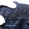 Secondhand Prada Metal Handles Tote Tessuto
