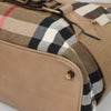 Secondhand Burberry Parsons Hobo House Check Canvas and