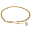 Gucci Vintage Multi Interlocking G Chain Belt Metal