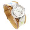 Louis Vuitton Tambour Quartz Watch Stainless Steel and Monogram Multicolor