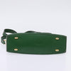 Secondhand Celine Shoulder Bag Green Leather Bags