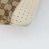 Gucci Zip Messenger GG Canvas with Perforated Leather
