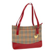 Burberry Nova Check Tote canvas check pattern