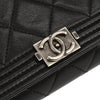 Secondhand Chanel Boy Wallet on Short Chain Quilted