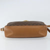 Celine Vintage Macadam Shoulder Bag Canvas and Leather