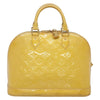 Louis Vuitton Alma Handbag Monogram Vernis