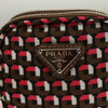 Secondhand Prada Baguette Shoulder Bag Quilted Tessuto with