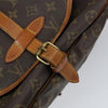 Louis Vuitton Saumur Handbag Monogram Canvas