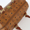 Secondhand MCM Visetos logogramme Handbag Canvas and