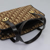 Christian Dior Vintage CD Trotter Handbag Canvas